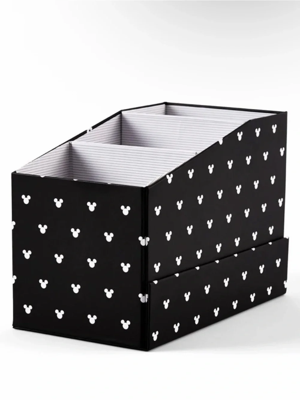 Happy Planner Black Mickey Pattern Desk Storage Organizer